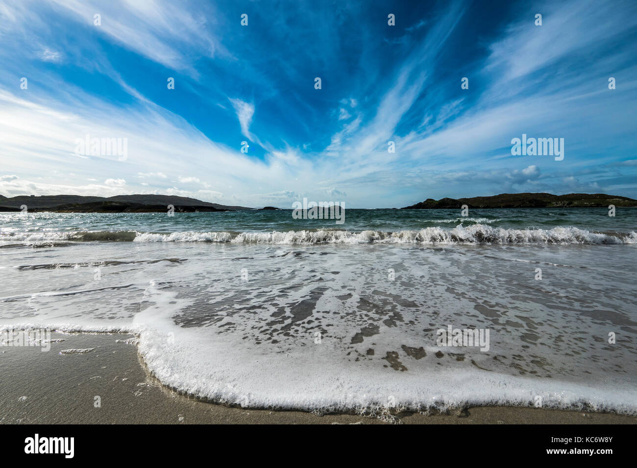 Spiaggia della penisola di Beara, nella contea di Kerry, Irlanda Foto Stock