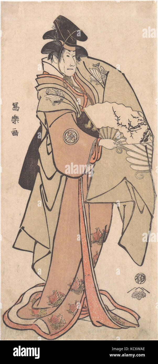 Segawa Kikunojo III in un ruolo non identificato, Tōshūsai Sharaku, 1794-95 Foto Stock