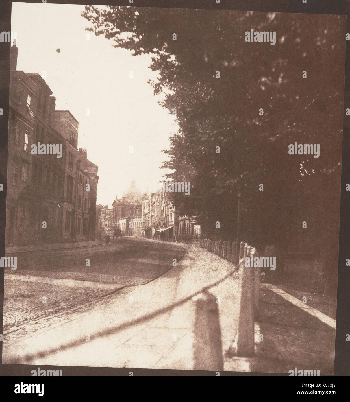 Oxford High Street, William Henry Fox Talbot, ca. 1845 Foto Stock