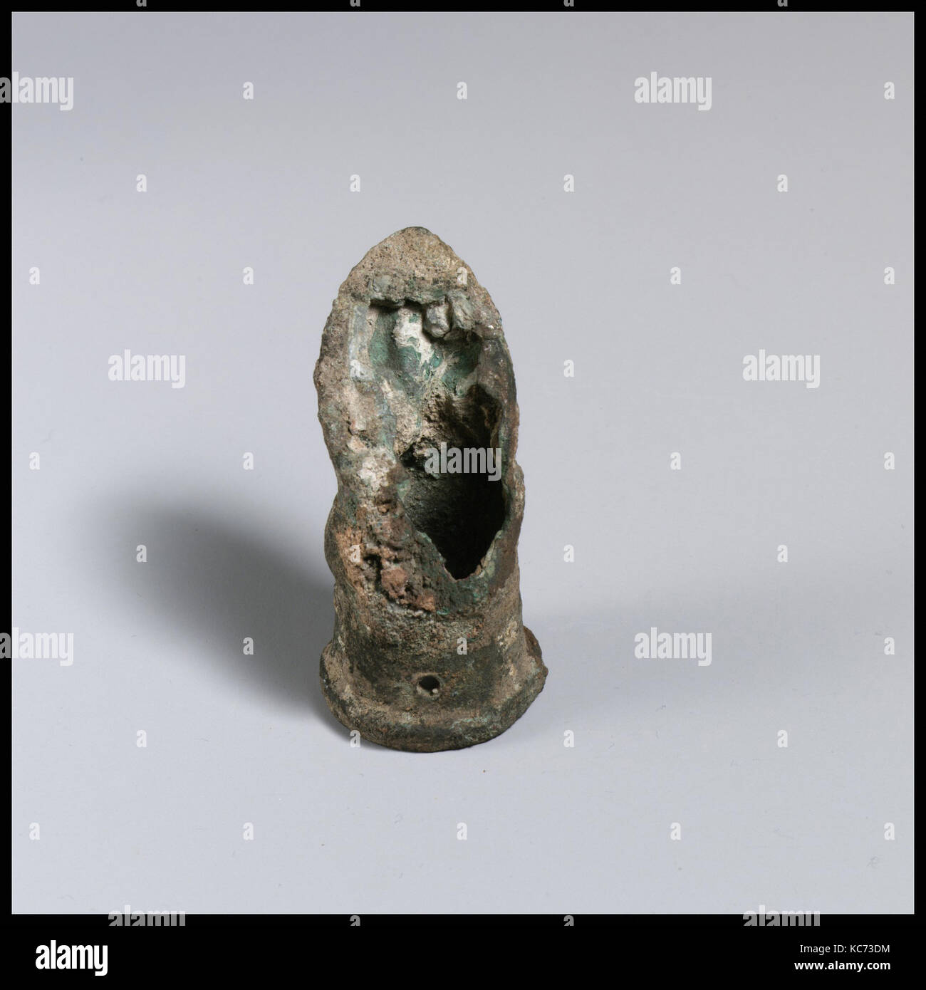 Zoccolo, mucca, bronzo, 2 9/16a. (6,5 cm), bronzi Foto Stock