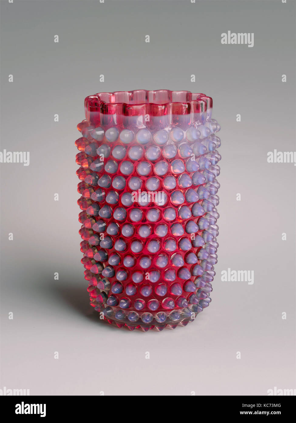 Chiodata vaso di sedano, Hobbs, Brockunier e società, 1886-1900 Foto Stock