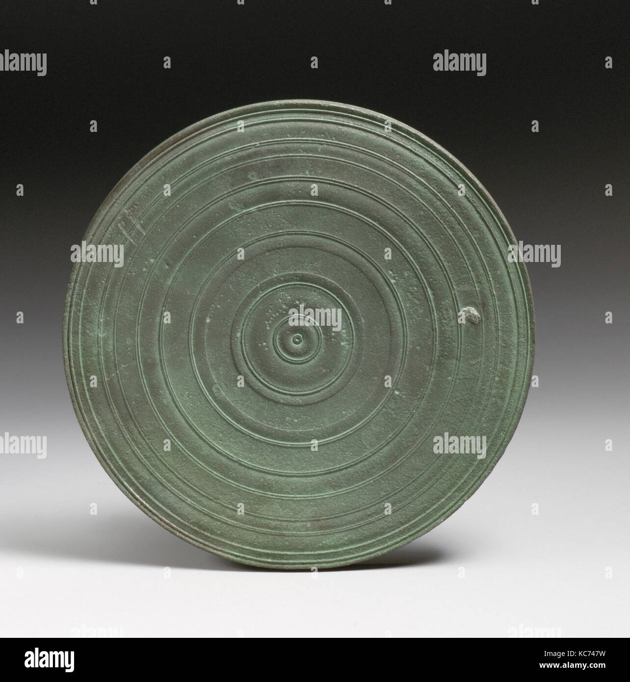 Specchio, greco, cipriota, bronzo, Altri: 5 7/8a. (14.9cm), bronzi Foto Stock