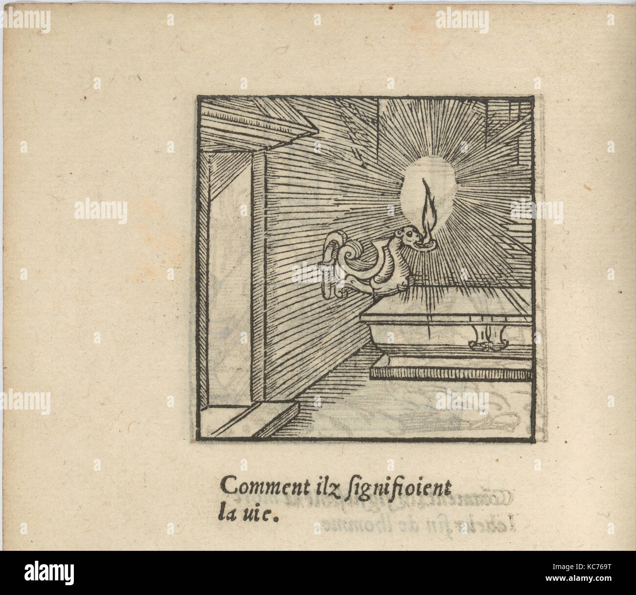 Orus Apollo de Aegypte, 1543, Xilografia, complessivo: 6 1/8 in. (15,5 cm), libri Foto Stock