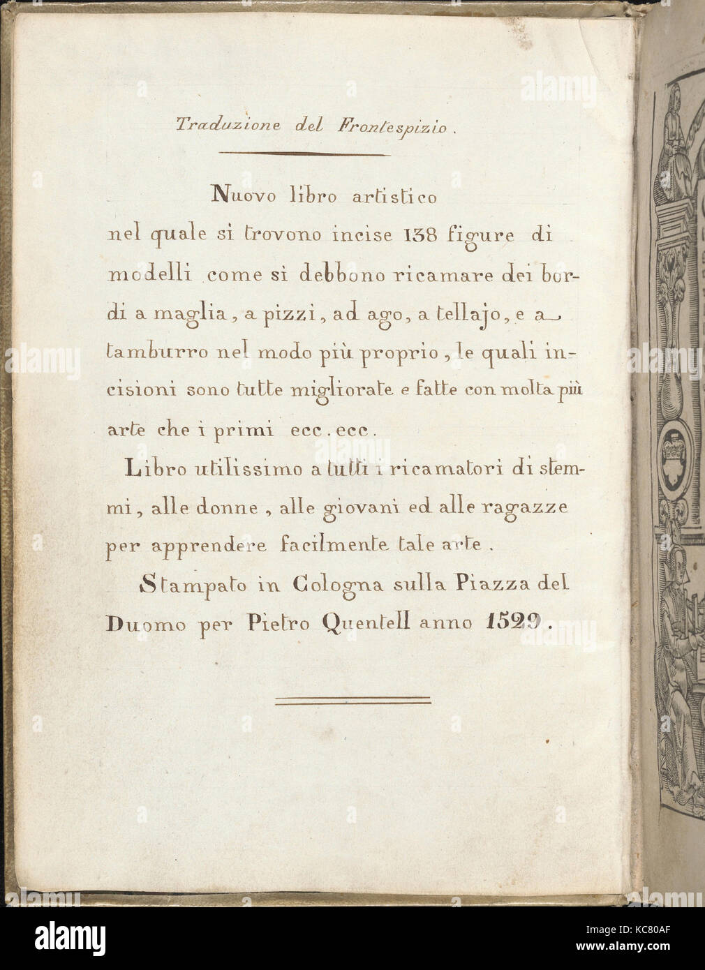 Eyn nuovo kunstlichboich, 1529, Xilografia, complessivo: 7 7/8 x 5 1/2 in. (20 x 14 cm), pubblicato da Pietro Guentel, Colonia, xilografia Foto Stock