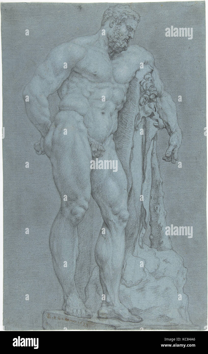 L'Ercole Farnese, Peter van Lint, fiammingo, 1639 Foto Stock