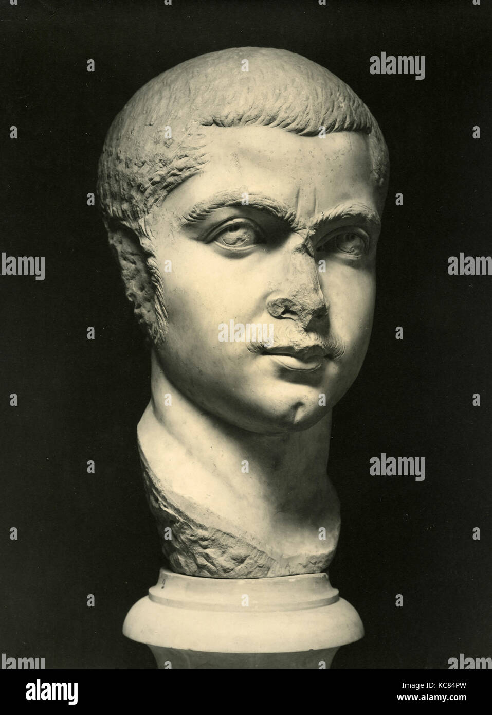 Imperatore romano Gordiano III, statua in marmo Foto Stock