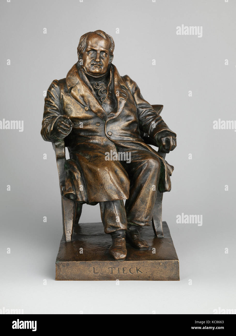 Ludwig Tieck (1773-1853), Pierre Jean David d'Angers, 1834 Foto Stock