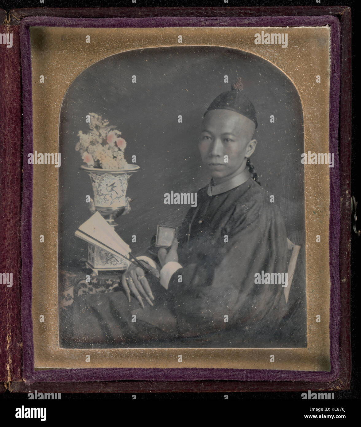 Ritratto di Tsow Chaoong, eventualmente da ignoti, 1847 Foto Stock