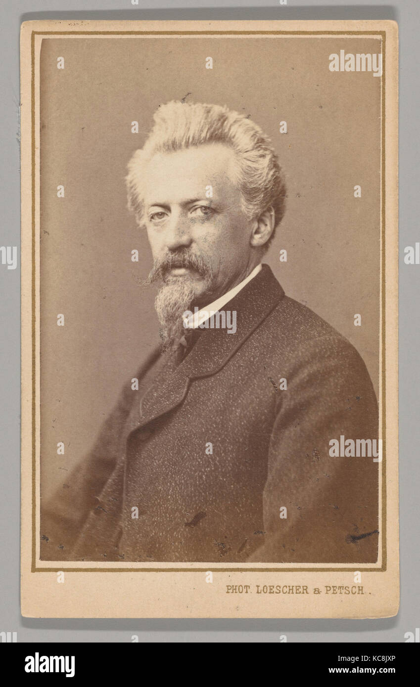Wilhelm Amberg, 1860s, albume silver stampa, appross. 10,2 x 6,3 cm (4 x 2 1/2 in.), Fotografie, Loescher & Petsch (tedesco Foto Stock