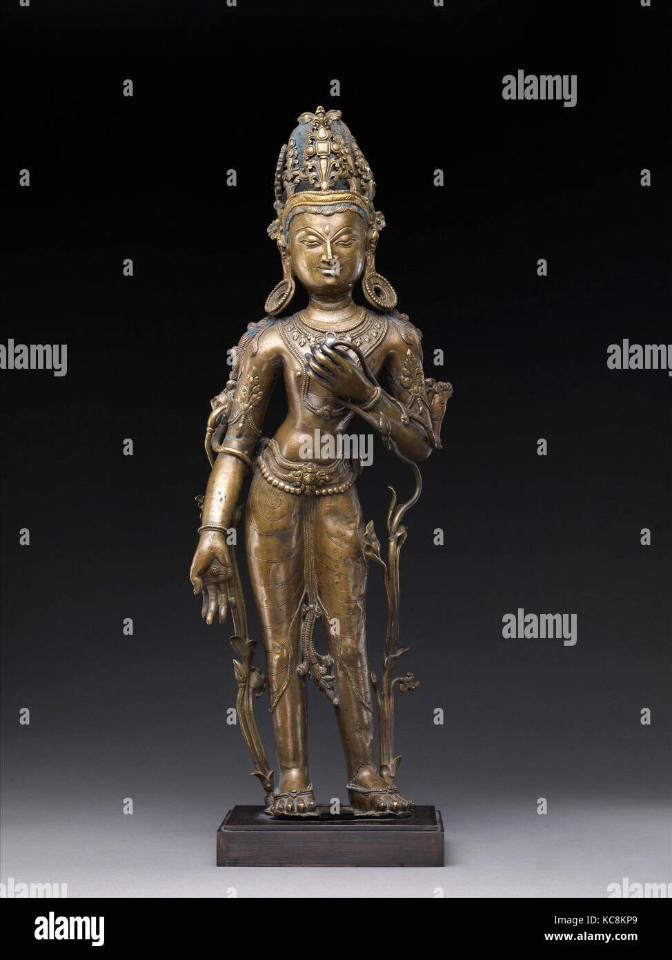 Bodhisattva Padmapani, il Lotus-Bearer, XIII secolo Foto Stock