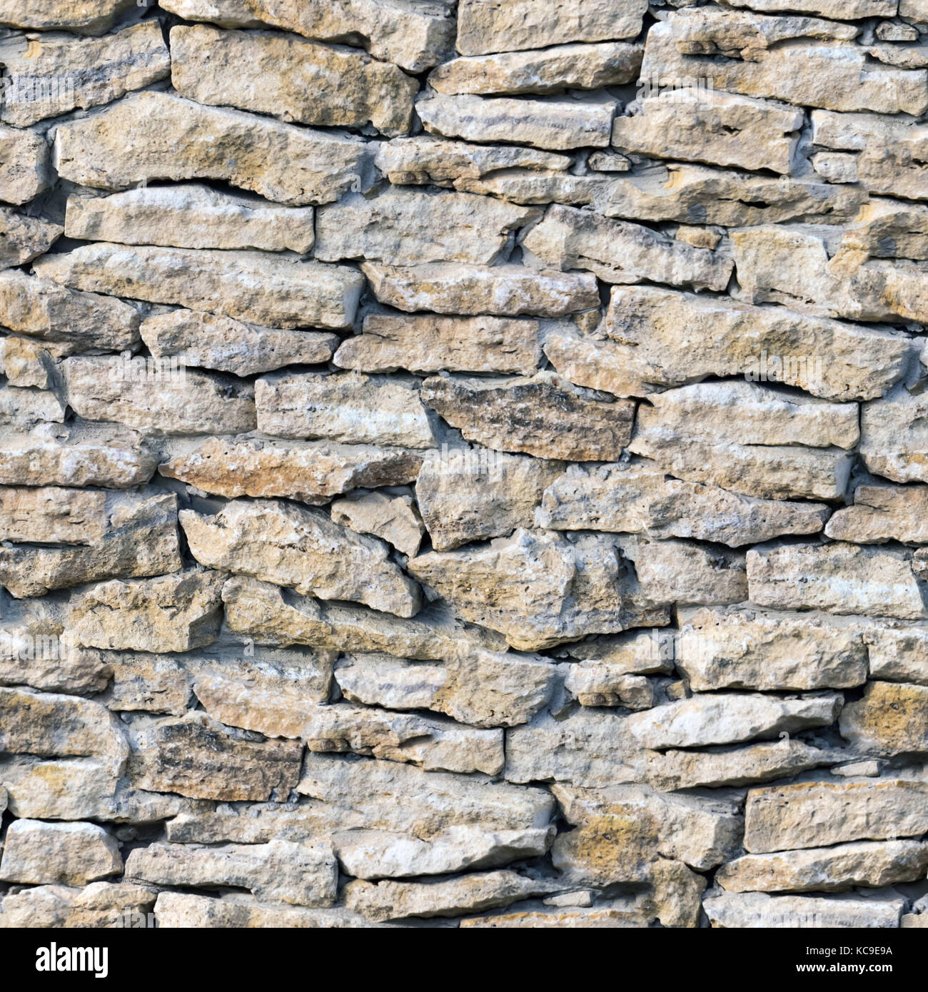 Il decor seamless muro di pietra texture Foto Stock