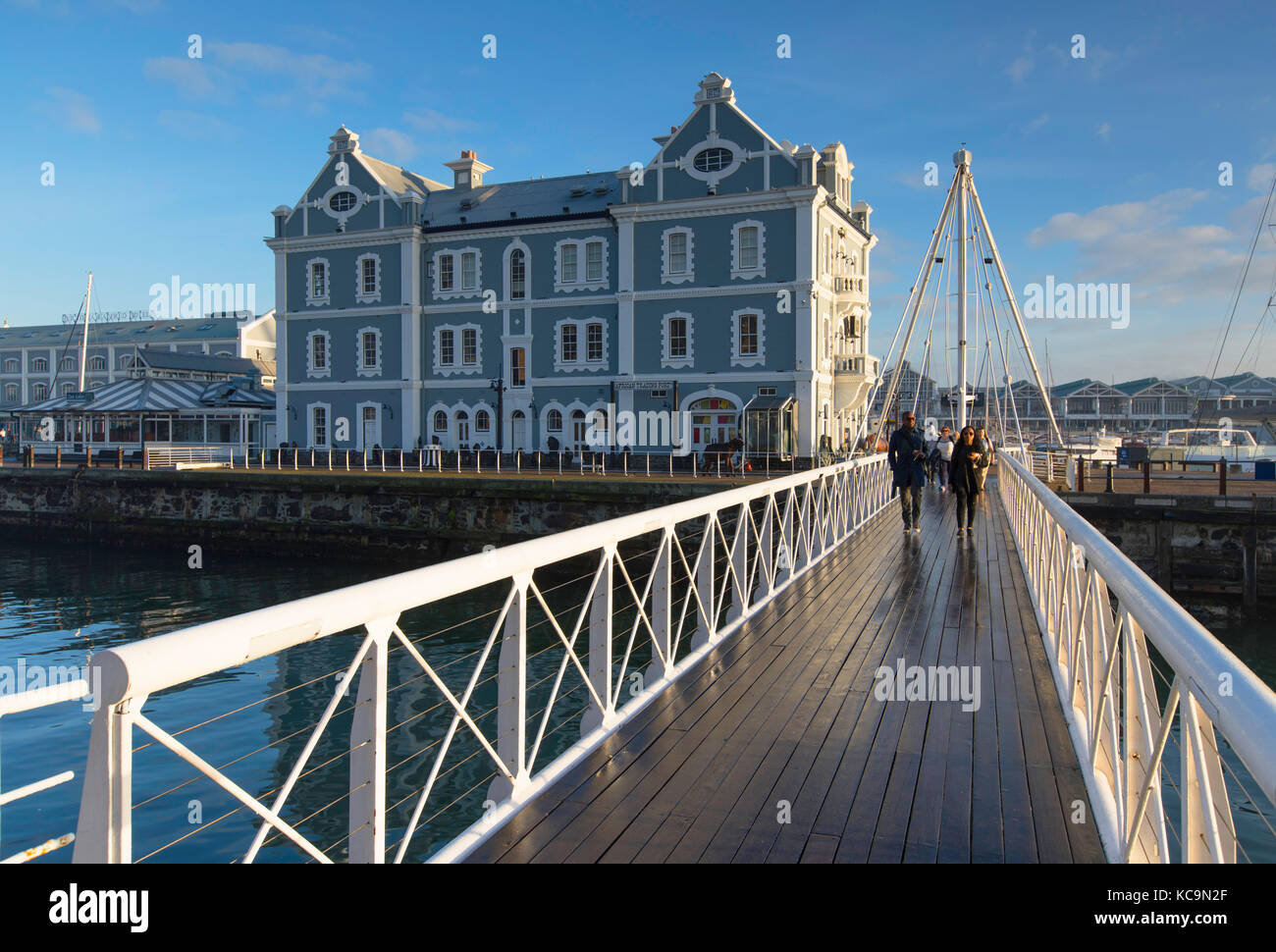 Victoria and Albert (v+a) Waterfront, Città del Capo, Western Cape, Sud Africa Foto Stock