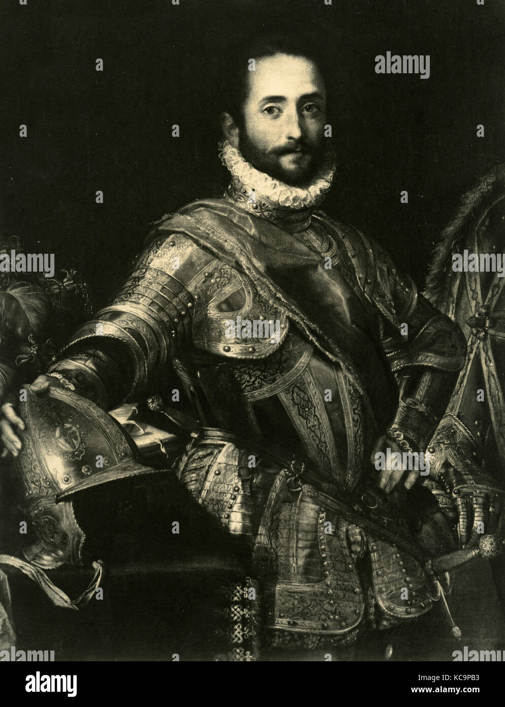 Francesco Maria I Della Rovere duca di Urbino, dipinto da Baroccio Foto Stock