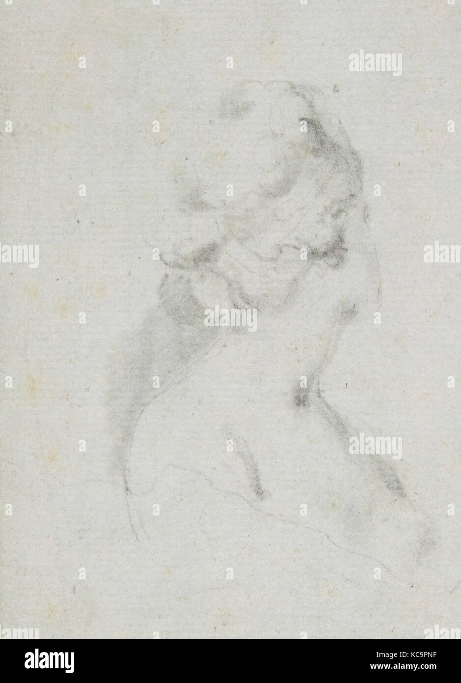 La testa e le spalle di una donna, il barone Dominique Vivant Denon, ca. 1794 Foto Stock