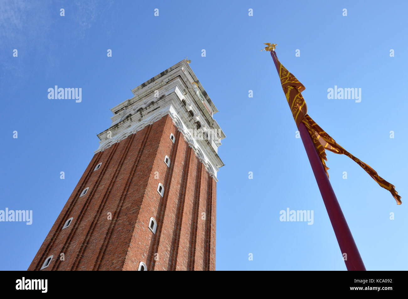 San marco campanile Venezia Italia Foto Stock