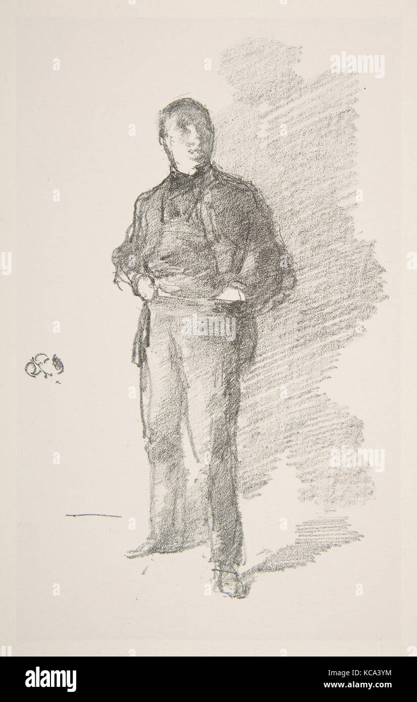 Studio n. 1: Il Sig. Thomas modo, James McNeill Whistler, 1896 Foto Stock