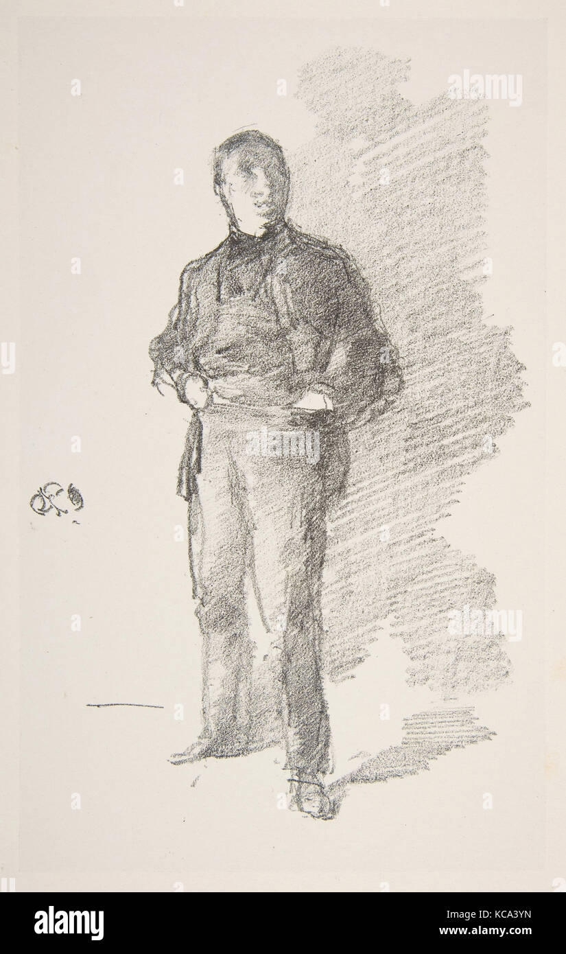 Studio n. 1: Il Sig. Thomas modo, James McNeill Whistler, 1896 Foto Stock