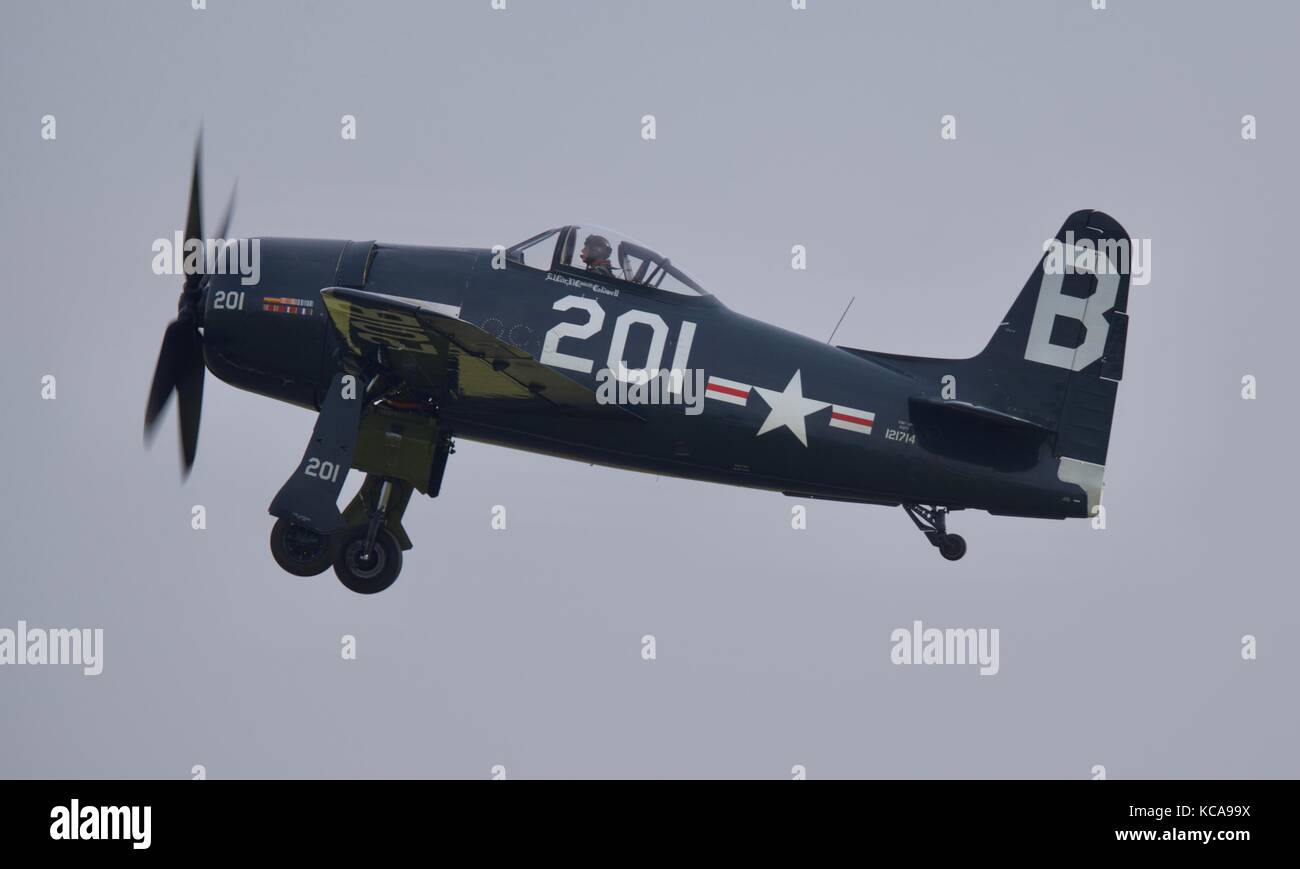 Grumman F8F Bearcat Foto Stock