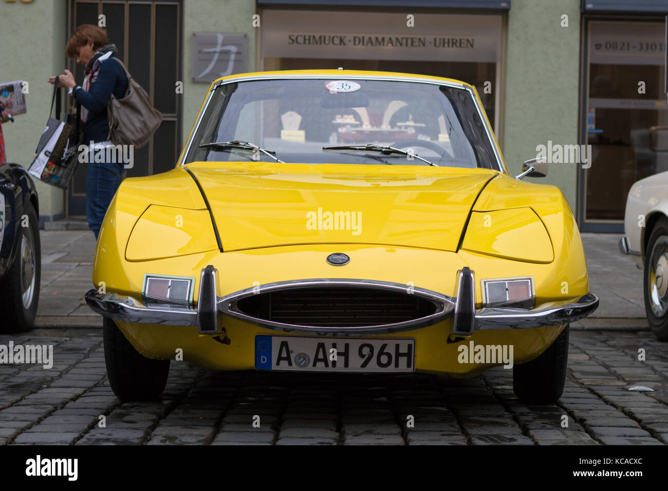 Augsburg, Germania - 1 ottobre 2017: matra m530 lx oldtimer auto presso il classico fuggerstadt 2017 oldtimer rallye il 1 ottobre 2017 ad Augsburg, tedesco Foto Stock