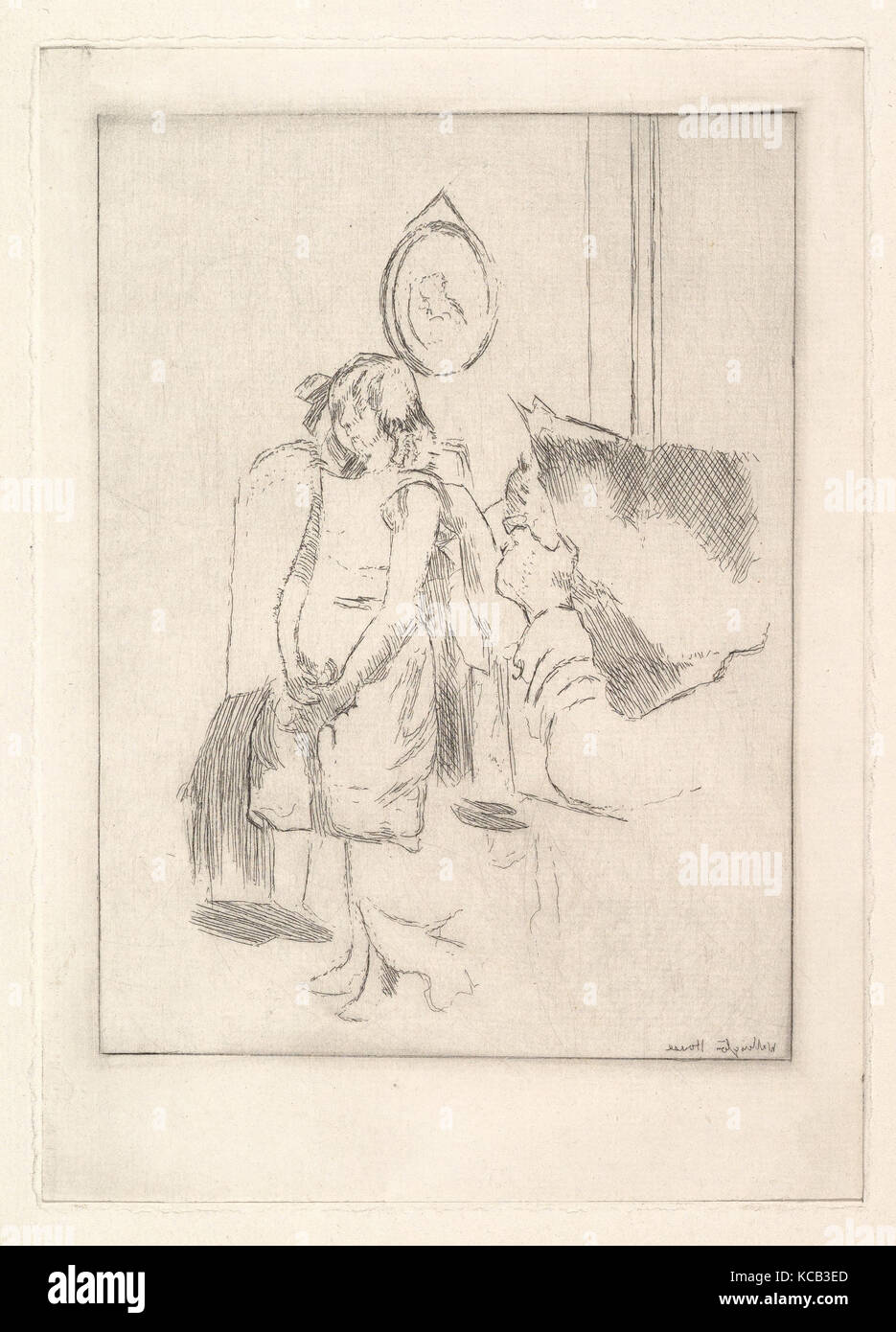 Condimento per la Chiesa, Walter Richard Sickert, ca. 1911 Foto Stock