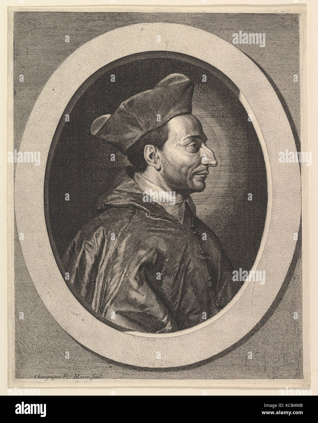 Saint Charles-Borromee, cardinale et archeveque de Milan, Jean Morin Foto Stock