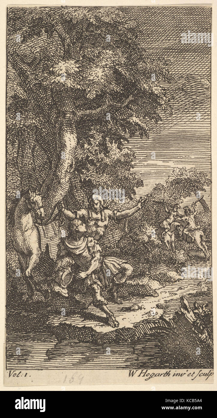 Cassandra, frontespizio, Vol. 1, William Hogarth, 1725 Foto Stock