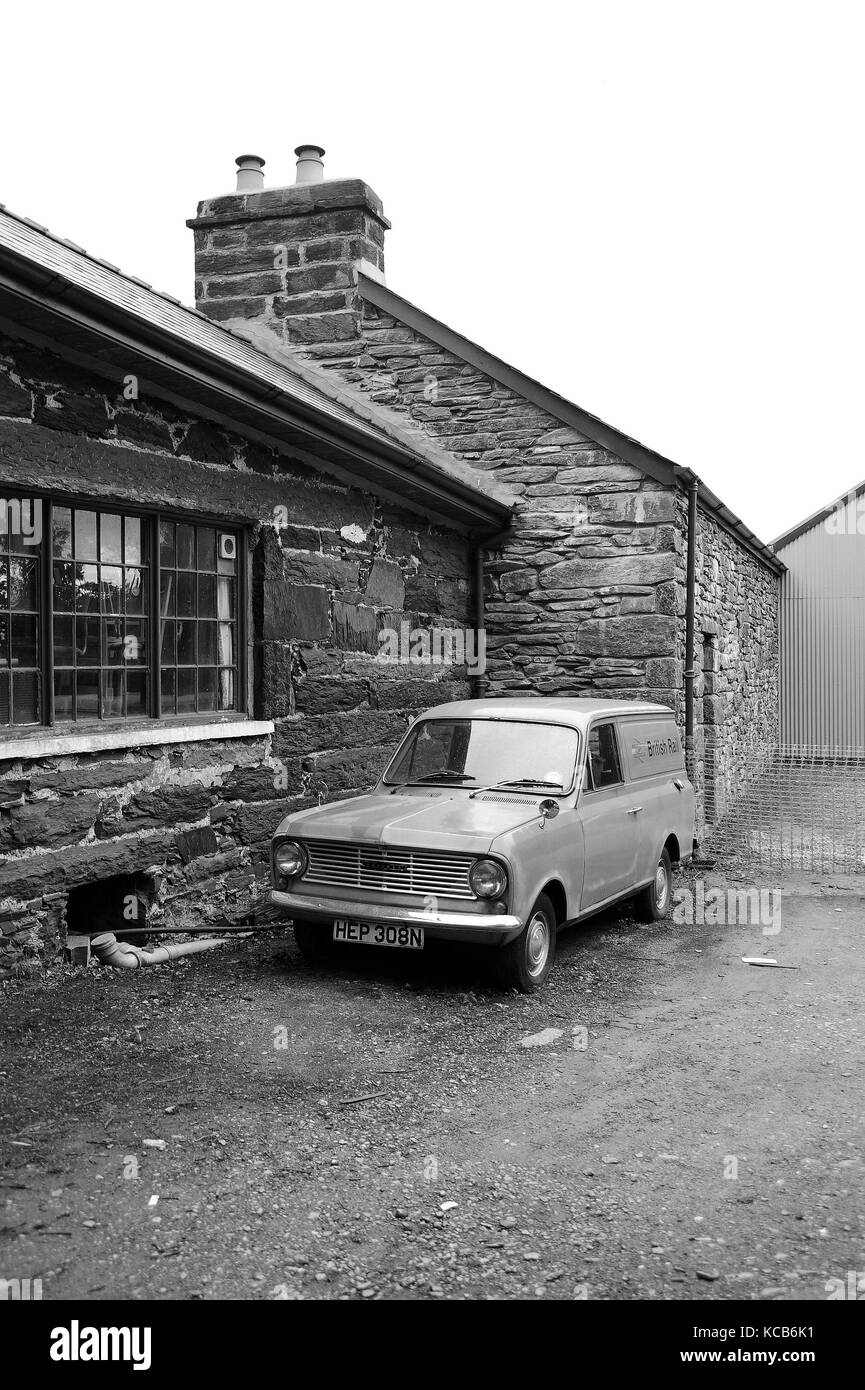 La British Rail bedford van a Boston lodge. ffestiniog railway. Foto Stock