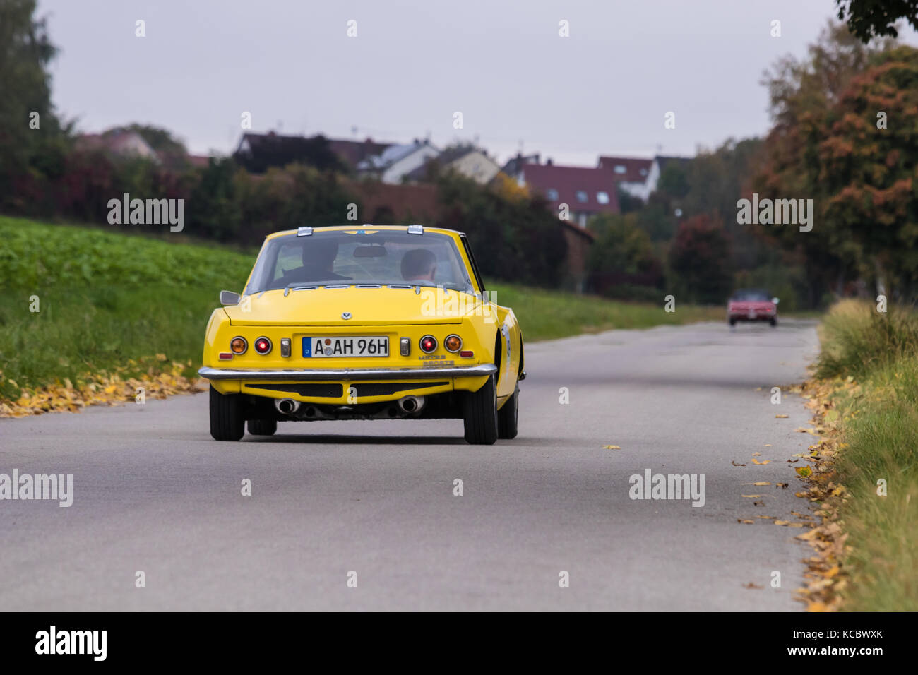 Augsburg, Germania - 1 ottobre 2017: matra m530 lx oldtimer auto presso il classico fuggerstadt 2017 oldtimer rallye il 1 ottobre 2017 ad Augsburg, tedesco Foto Stock