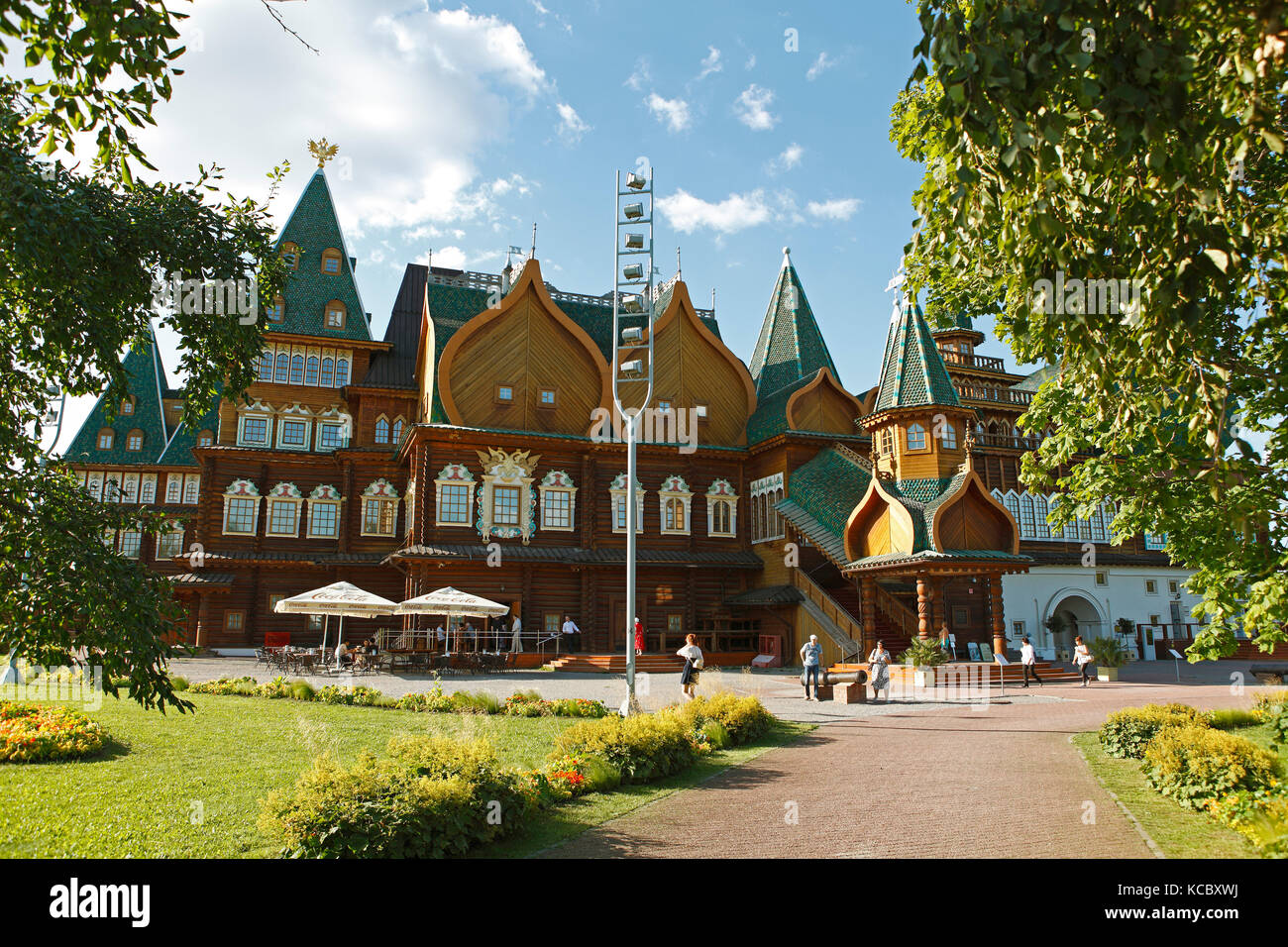 Palazzo d'estate, residenza di Tsar Kolomenskoye, Mosca, Russia Foto Stock