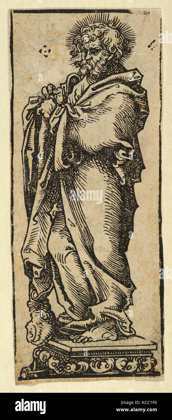 Statuetta di argento della st Jude, dalla Wittenberg reliquiari, Wittenberg reliquiari; Lucas Cranach il Vecchio Foto Stock
