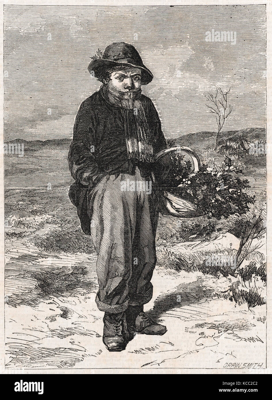 Disegni e stampe, stampa, il tempo di Natale, dal Illustrated London News, artista incisore, dopo, William Hemsley, Harvey Foto Stock