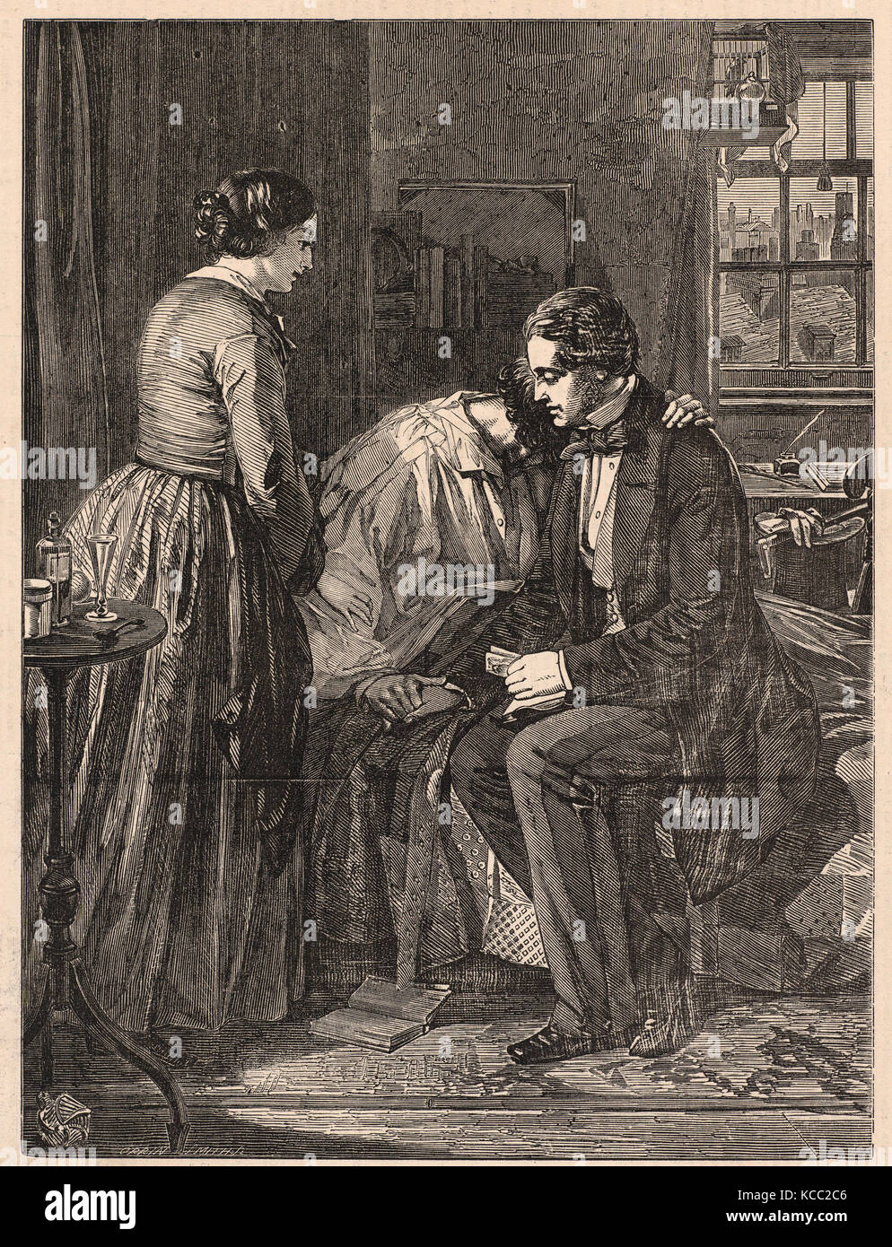 Disegni e Stampe, Stampa, vecchio Schoolfellows, dal Illustrated London News, artista incisore, dopo, Alfred Rankley Foto Stock