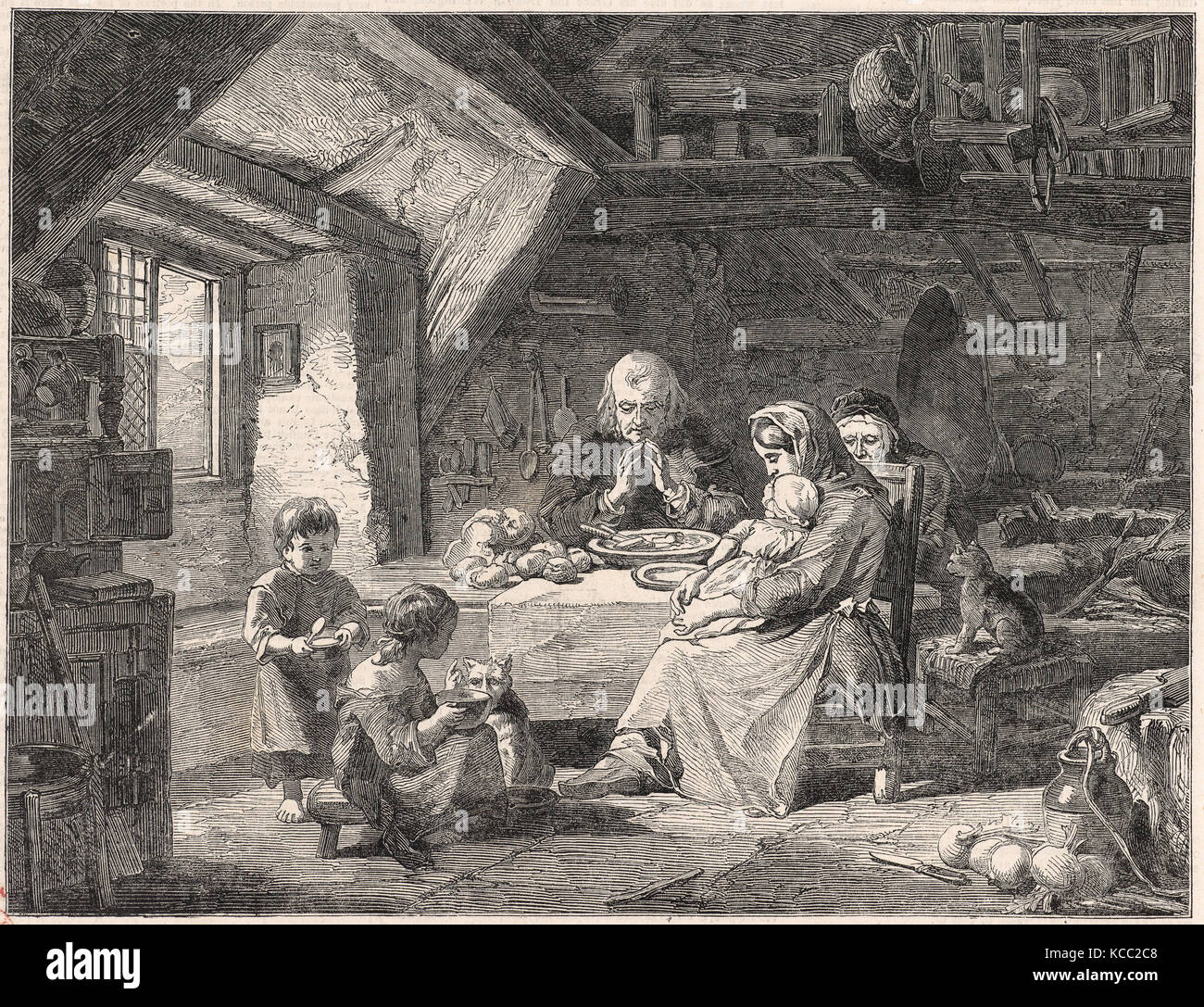 Disegni e stampe, stampa, la grazia, dall'Illustrated London News, artista dopo, Frederick Goodall, britannico, Londra 1822 Foto Stock