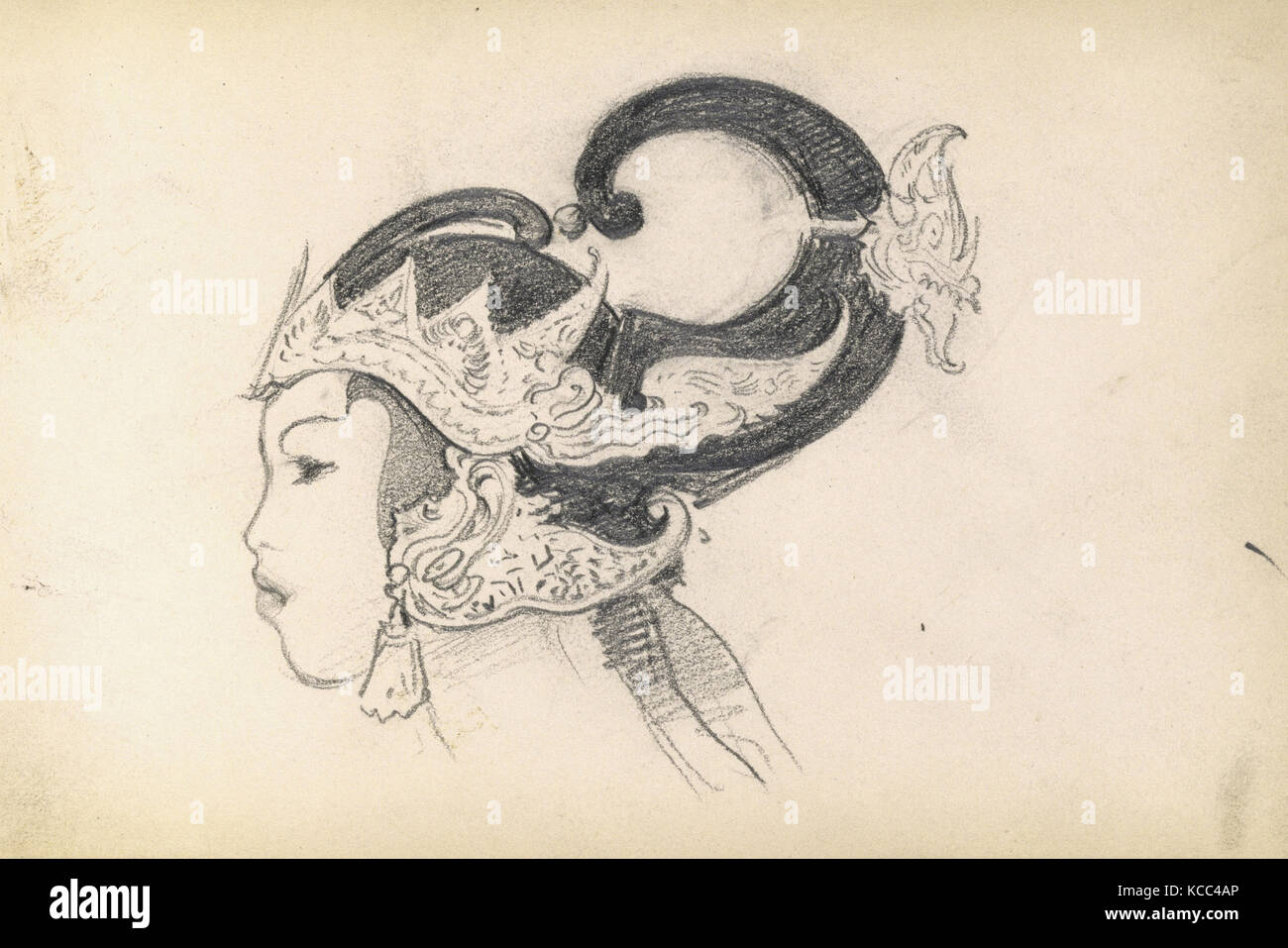 Ballerini giavanese Sketchbook, John Singer Sargent, 1889 Foto Stock