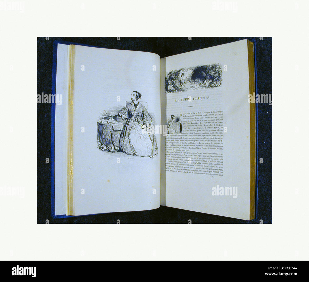 Les français Peints par Eux-Mêmes. Tome 1-5. Provincia Tome 1-3, 1840-42 Foto Stock