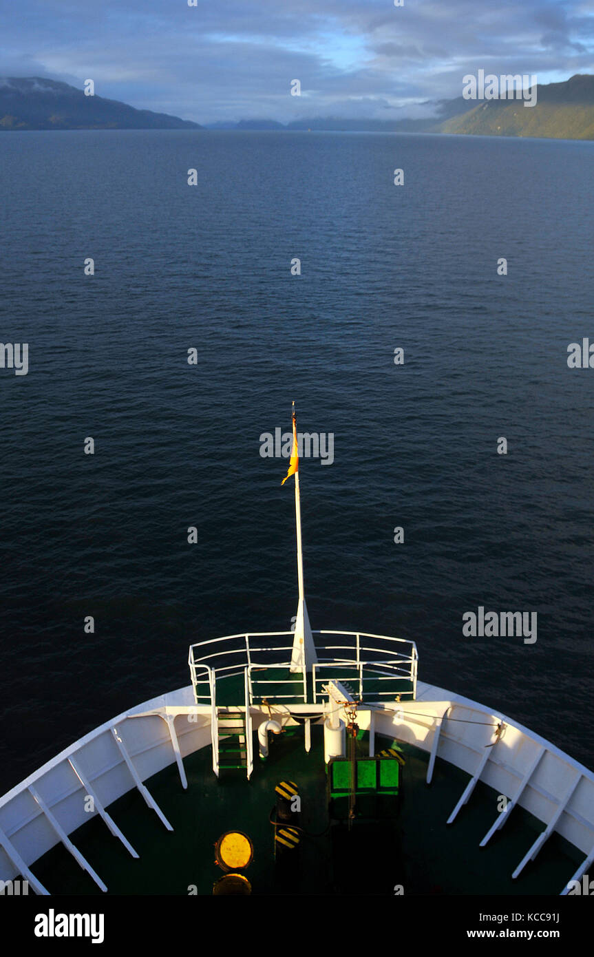 Patagonia fiordi in Cile patagonia Foto Stock