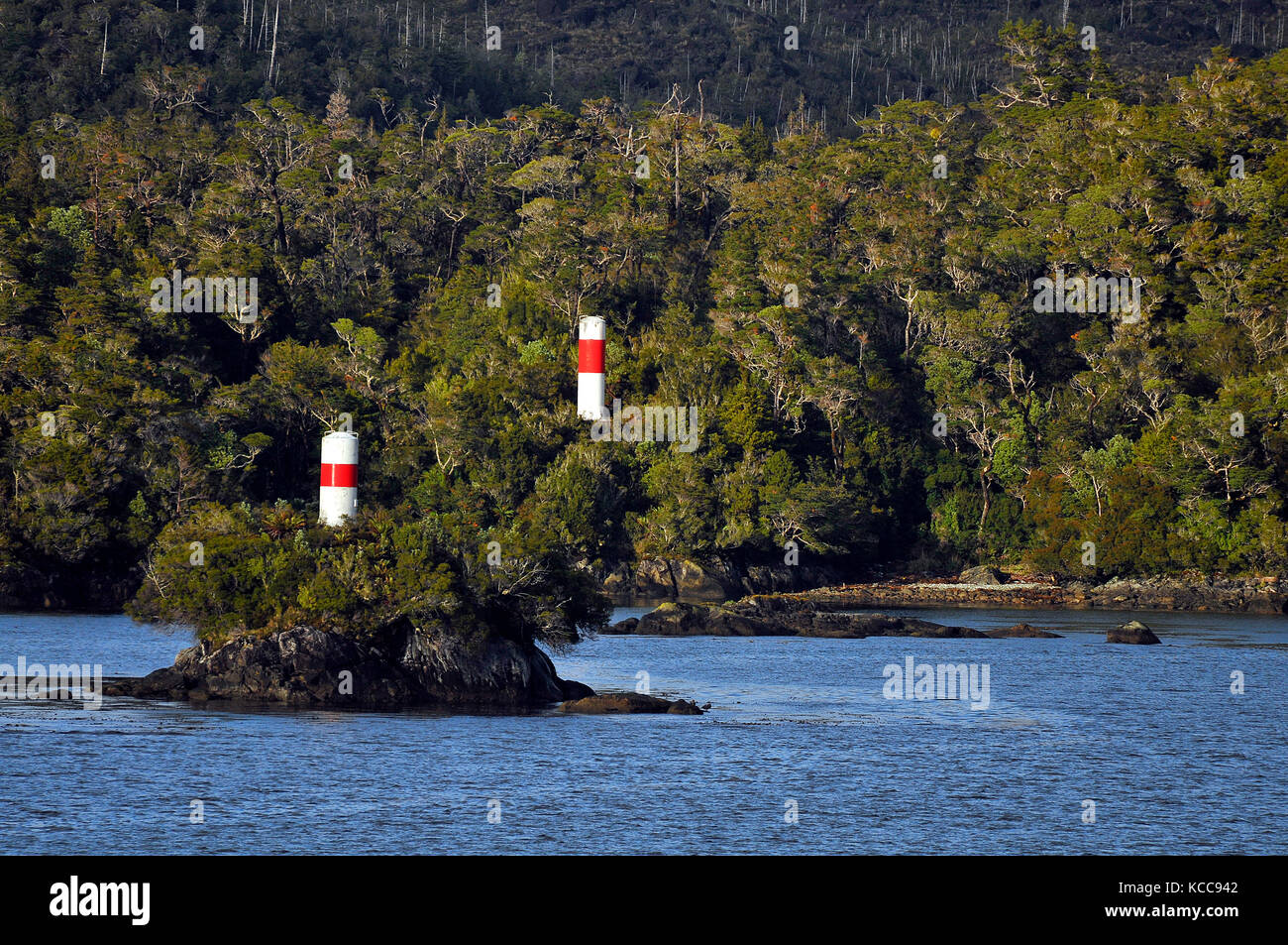 Patagonia fiordi in Cile patagonia Foto Stock