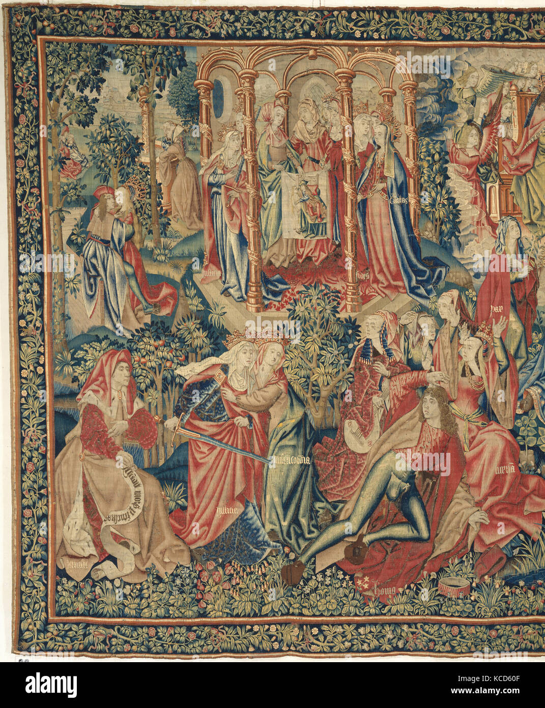 Pace e misericordia vincere la promessa di redenzione per l'uomo (episodio della storia della redenzione dell'uomo), 1500-1520 Foto Stock