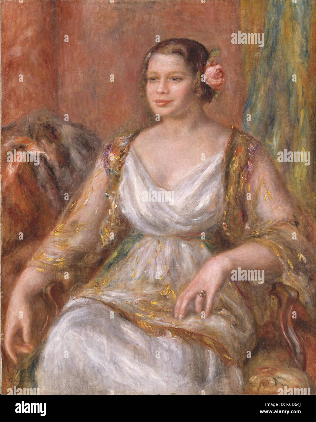Tilla Durieux (Ottilie Godeffroy, 1880-1971), Auguste Renoir, 1914 Foto Stock