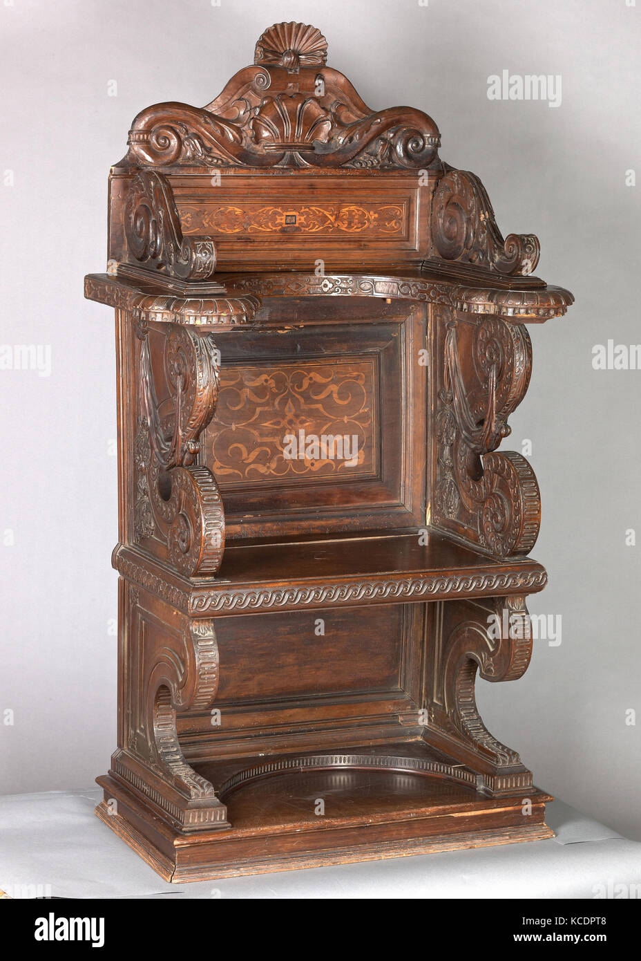 Coro sedia, inizi del XVI secolo (parzialmente, e versioni successive Foto Stock