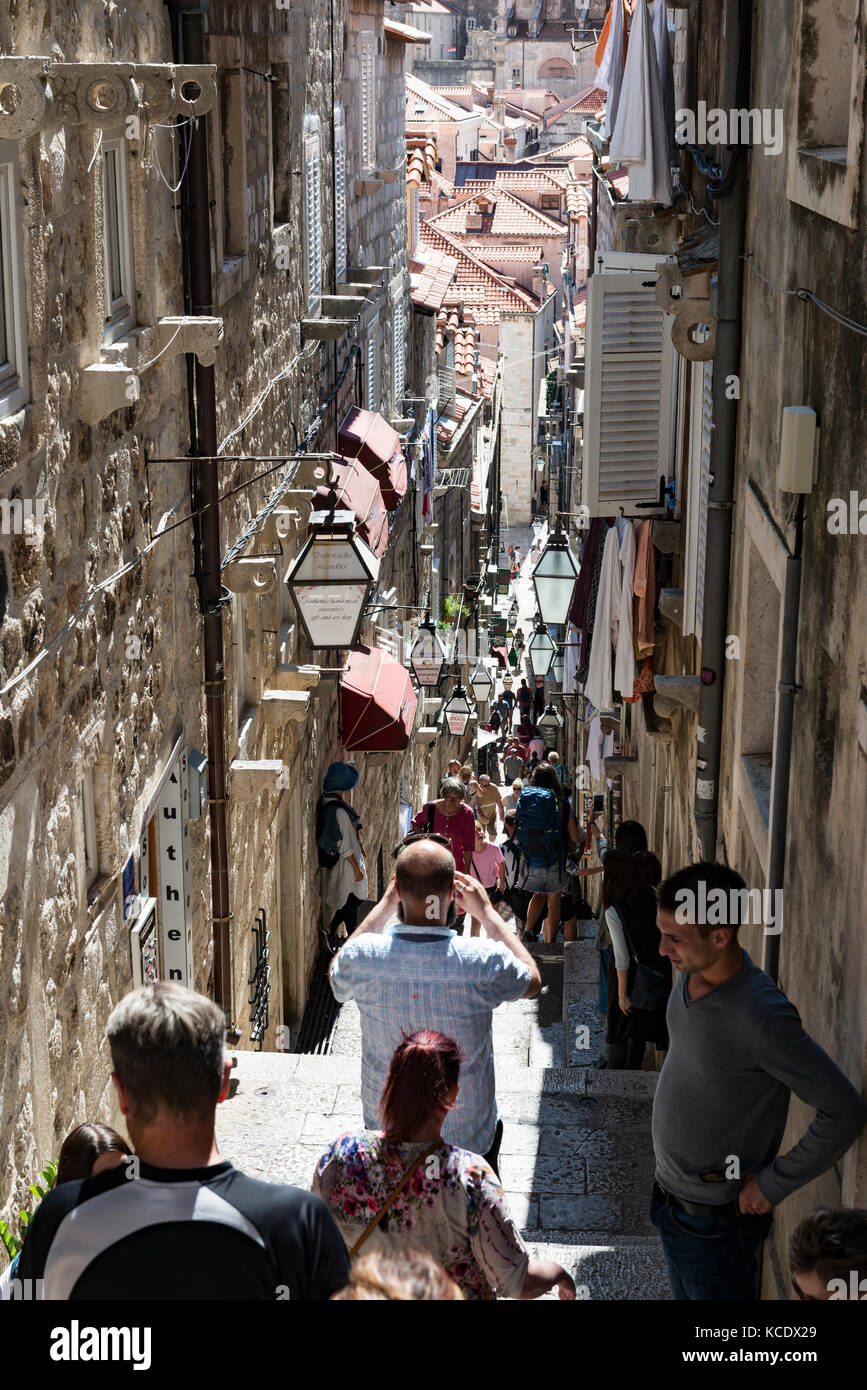 Dubrovnik old town Foto Stock