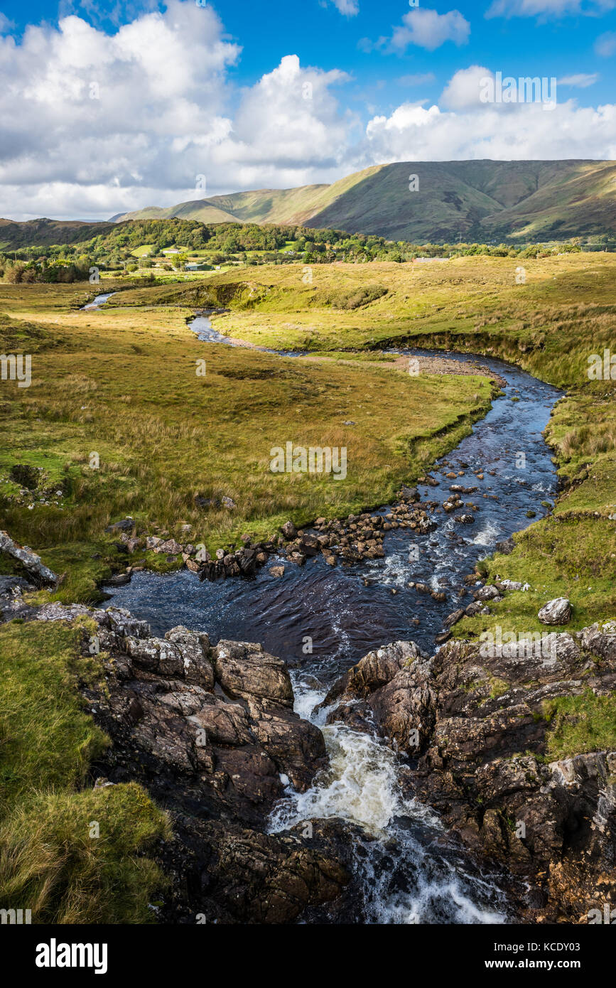Connemara, paesaggio in Irlanda Foto Stock