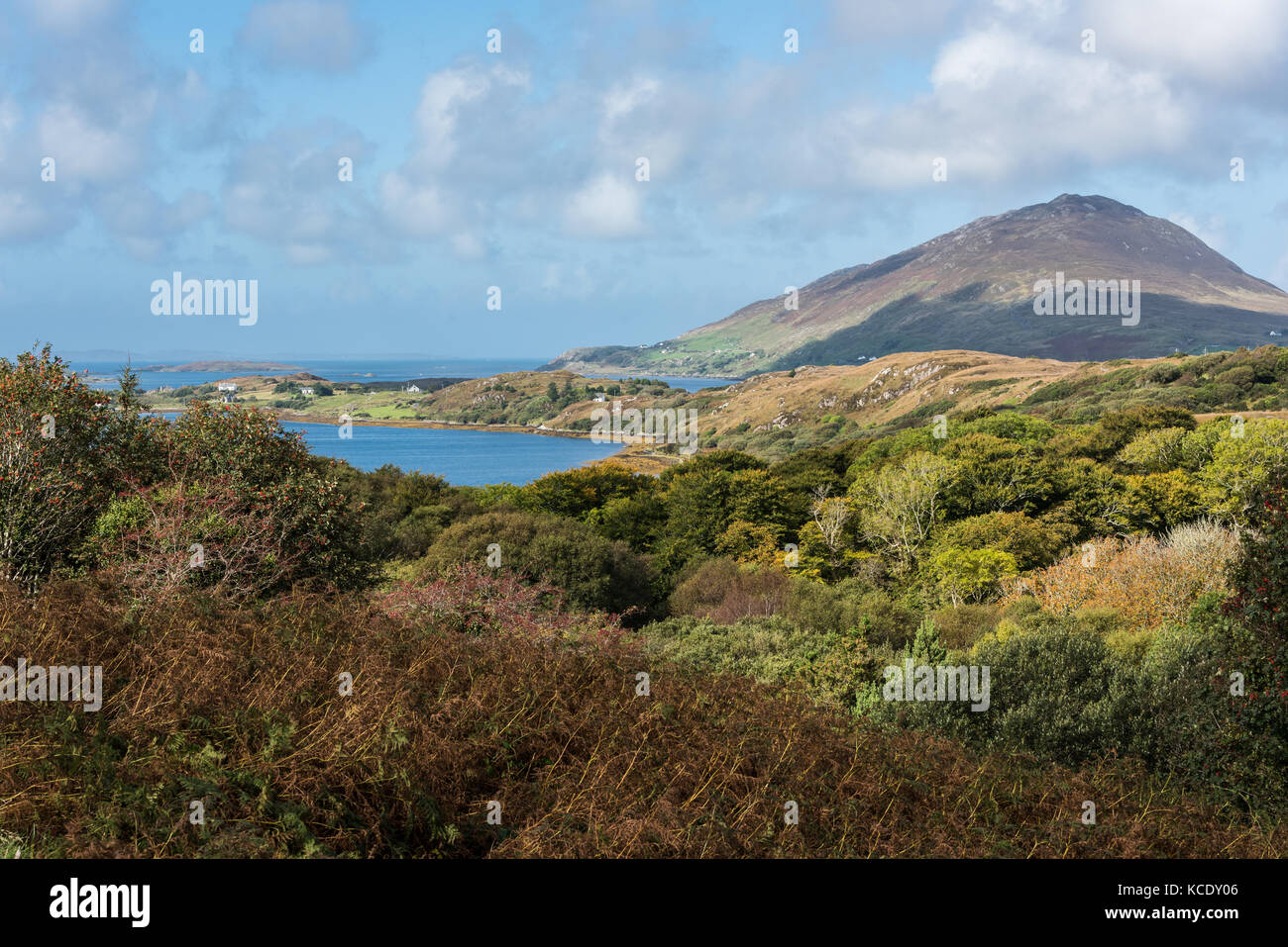 Connemara, paesaggio in Irlanda Foto Stock