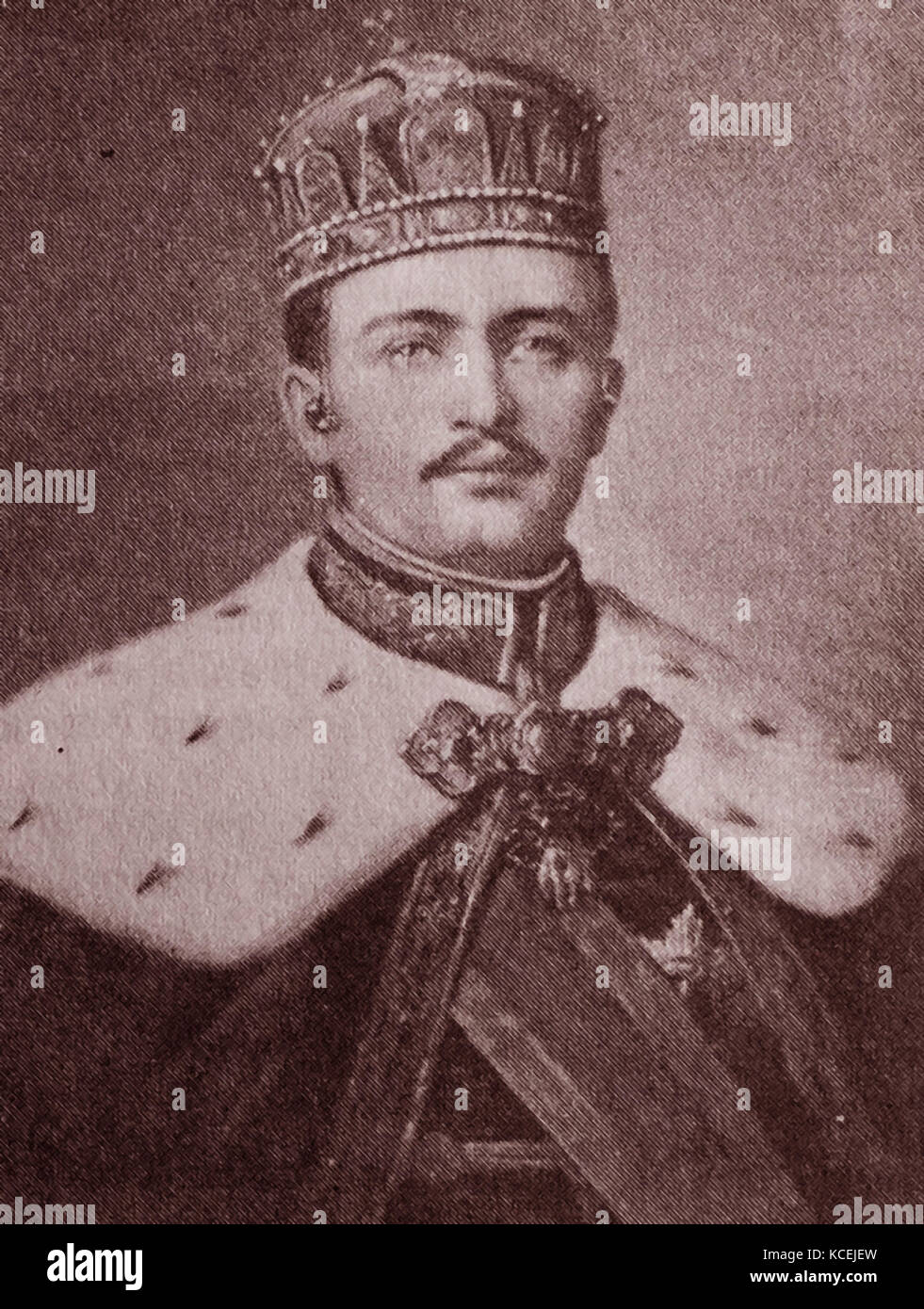 Charles I (Karl Franz Joseph Ludwig Hubert Georg Otto Marie; 17 Agosto 1887 - 1 Aprile 1922) è stato l'ultimo dominatore dell'Impero Austro-ungarico. Egli è stato l'ultimo imperatore d'Austria, l'ultimo re di Ungheria. In data xx secolo Foto Stock