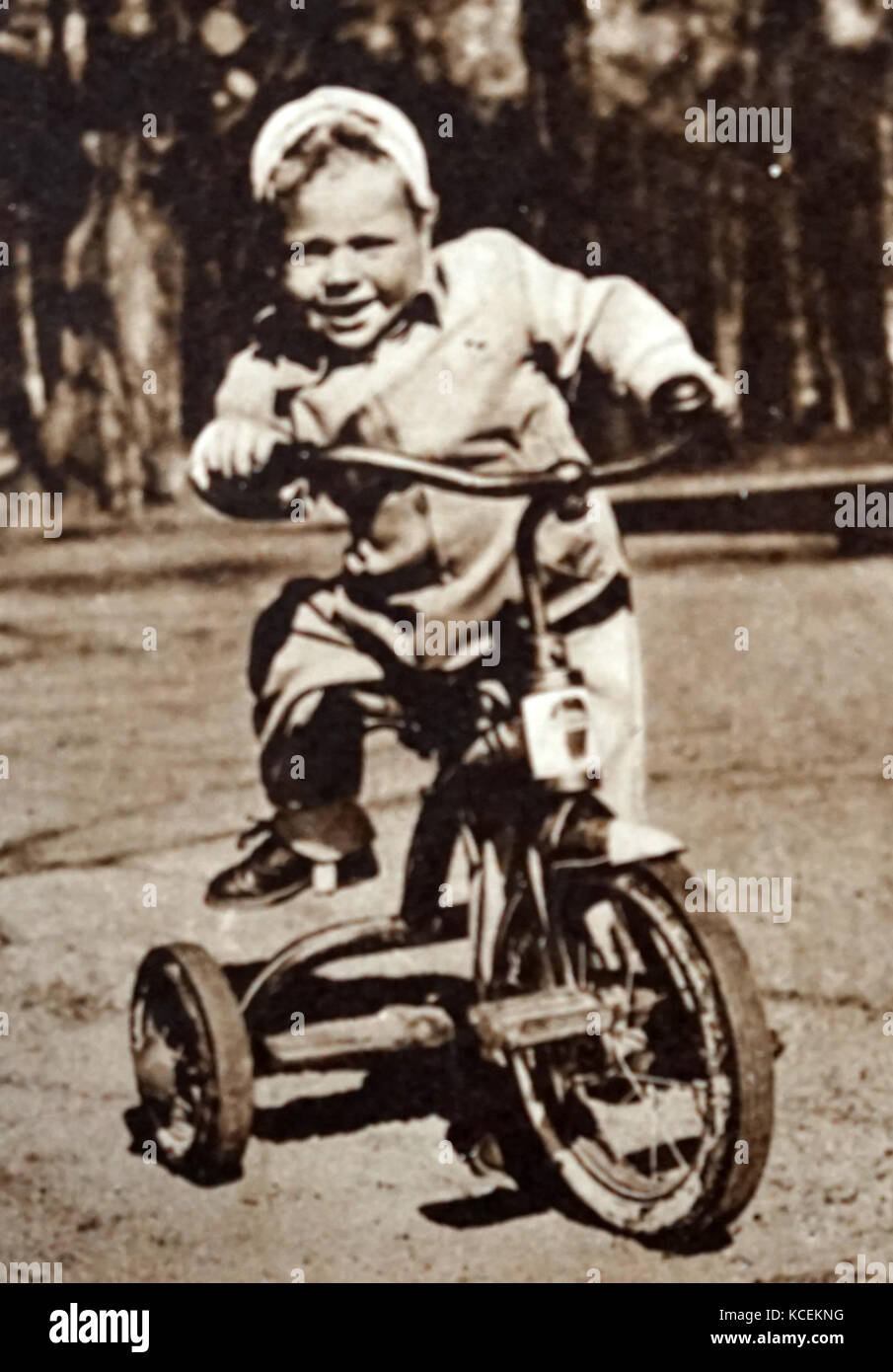 Fotografia di un giovane Carlo XVI Gustavo di Svezia (1946-) Re di Svezia. In data xx secolo Foto Stock