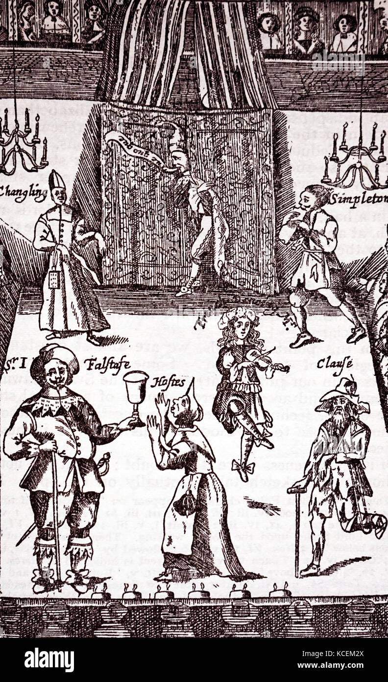 Frontespizio di Francesco Kirkman 'l'ingegno". Francesco Kirkman (1632-1680) un inglese un editore libraio, bibliotecario e l'autore. Risalenti al XVII secolo Foto Stock