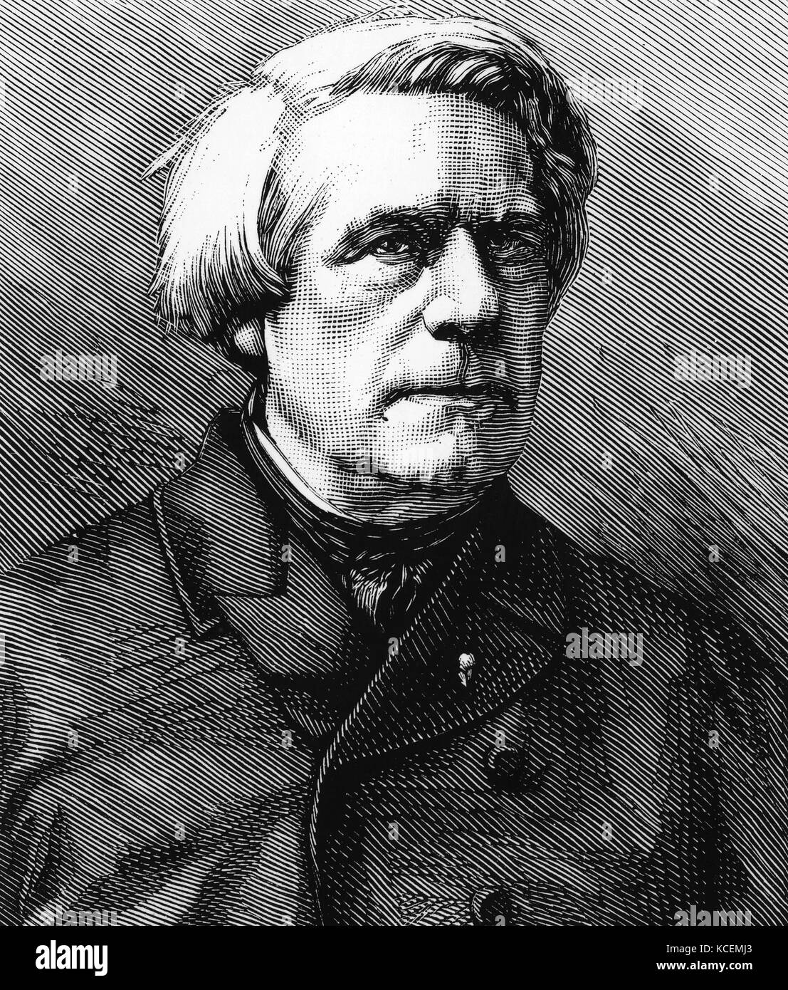 Heinrich Daniel Ruhmkorff (Ruhmkorff) (1803 di Hannover - 1877) era un tedesco strumento maker Foto Stock