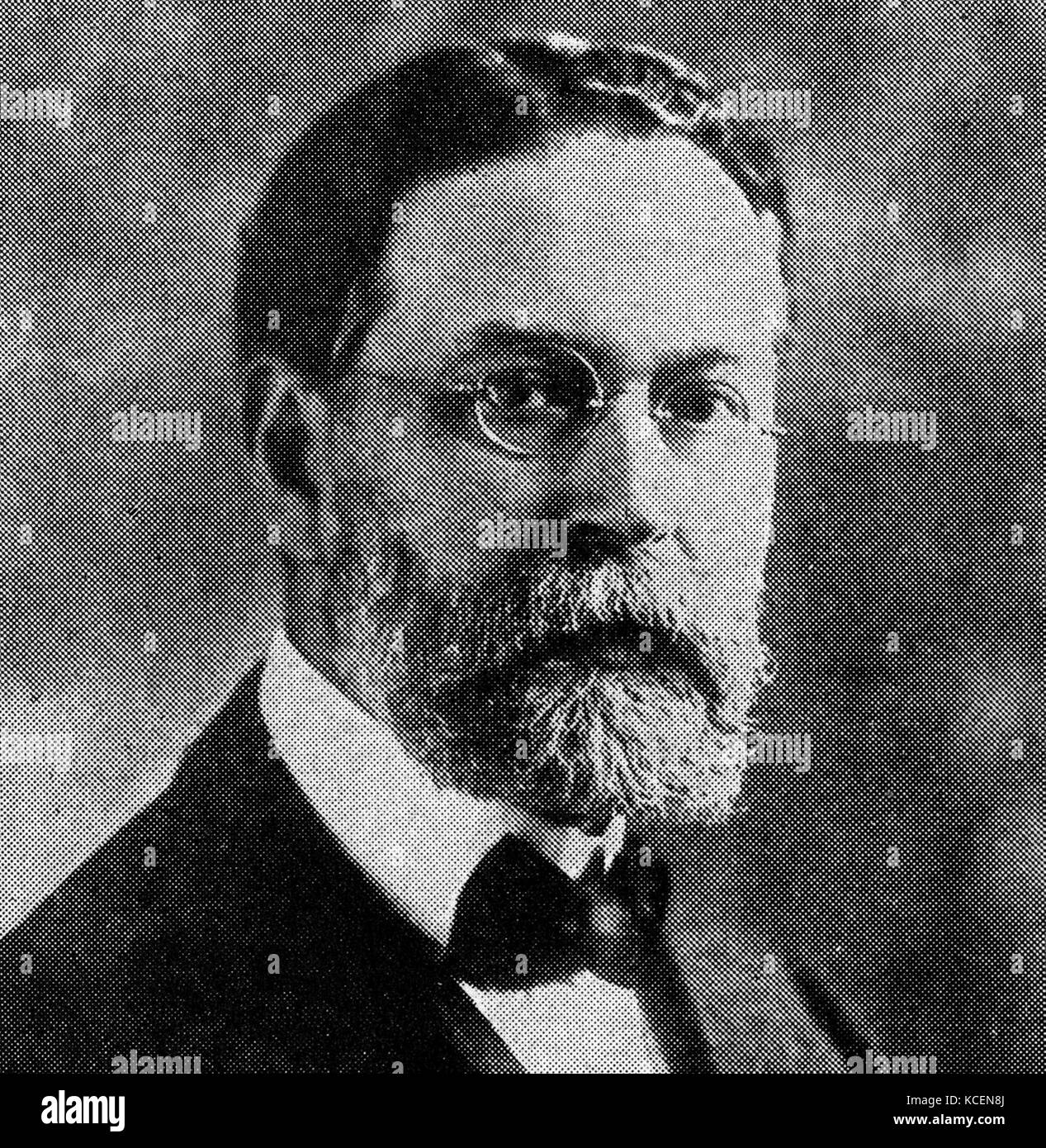 Fotografia di Edwin Robert Anderson Seligman (1861-1939) un economista americano. In data xx secolo Foto Stock