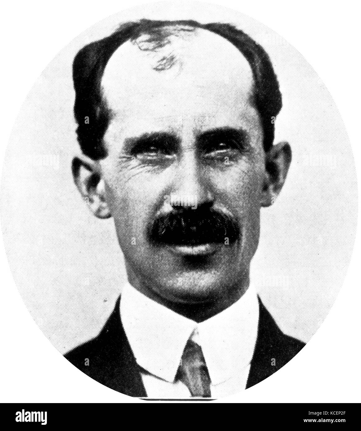 Fotografia di Orville Wright (1871-1948) un inventore americano e pioniere dell'aviazione. In data xx secolo Foto Stock