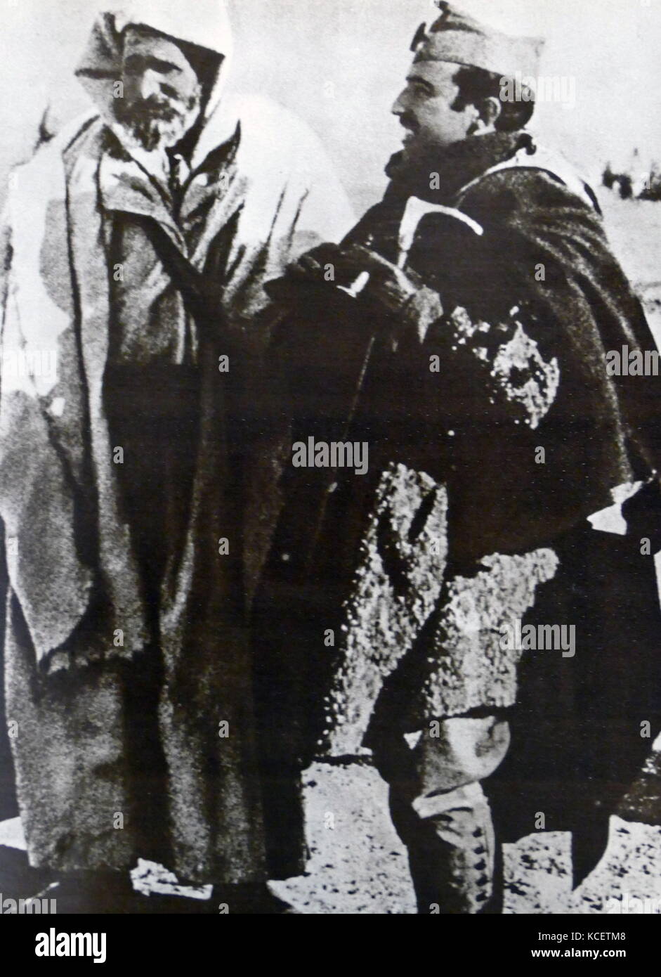Francisco Franco 1892-1975 era secondo in comando spagnola della Legione Straniera dal 1921 Foto Stock